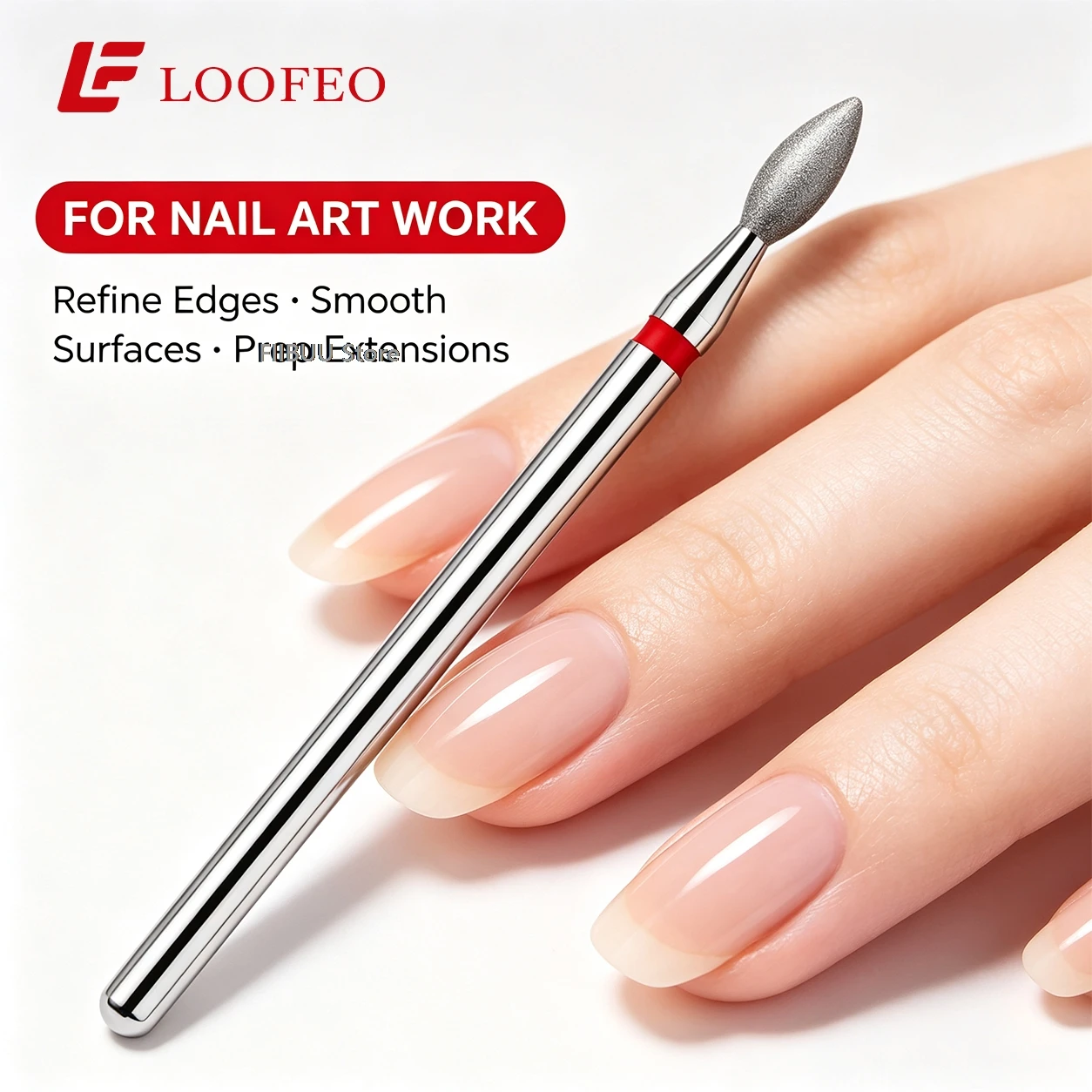 1.8-2.6mm Nail Drill Bits 15PCS Fine E-File Bit Milling Cutter for Manicure Pedicure Cuticle Nail File Bit  Gel Polish Remove