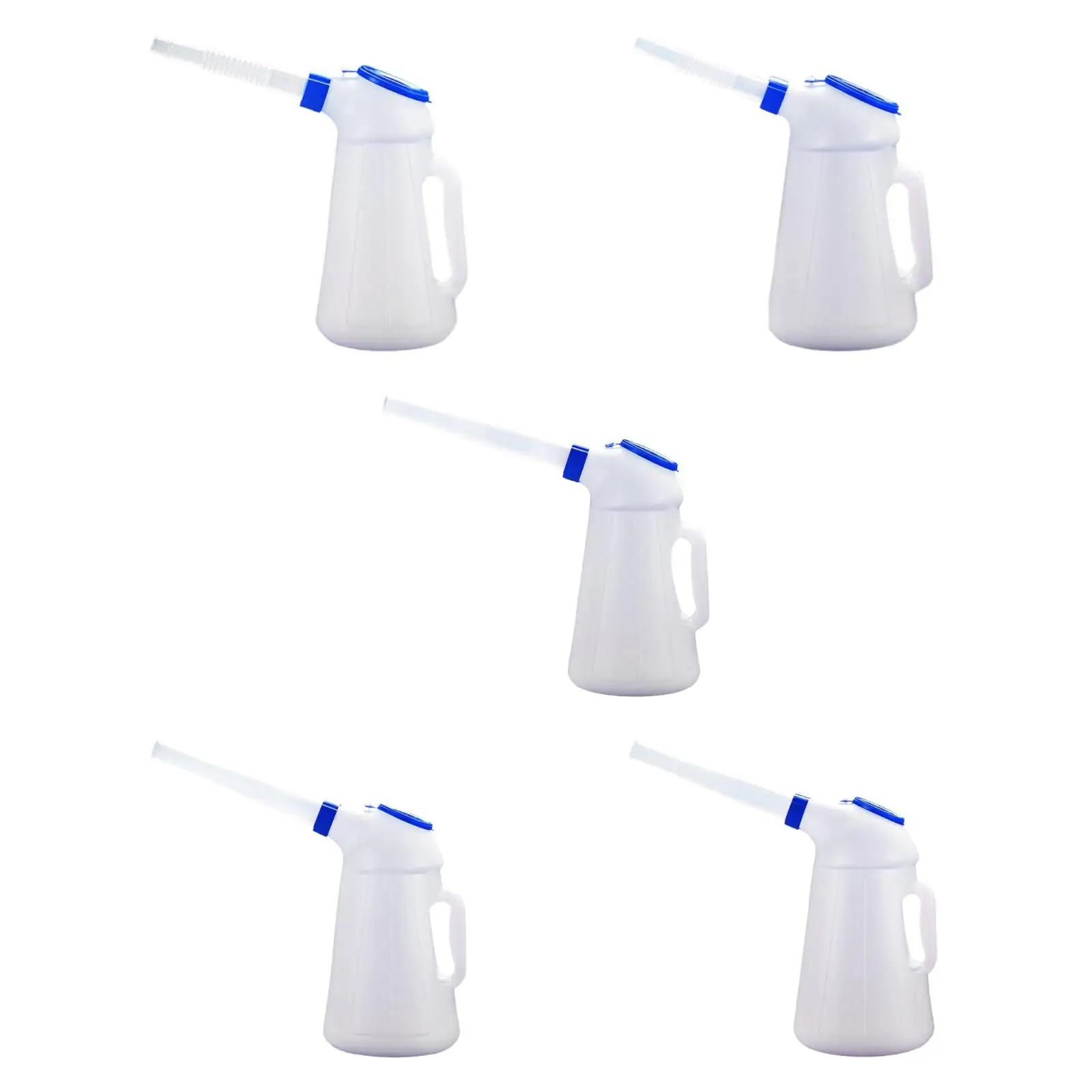 Portable Oil Container Dispenser with Cap Wide Mouth Oil Jug for Car Motorcycle Boat Engine Maintenance