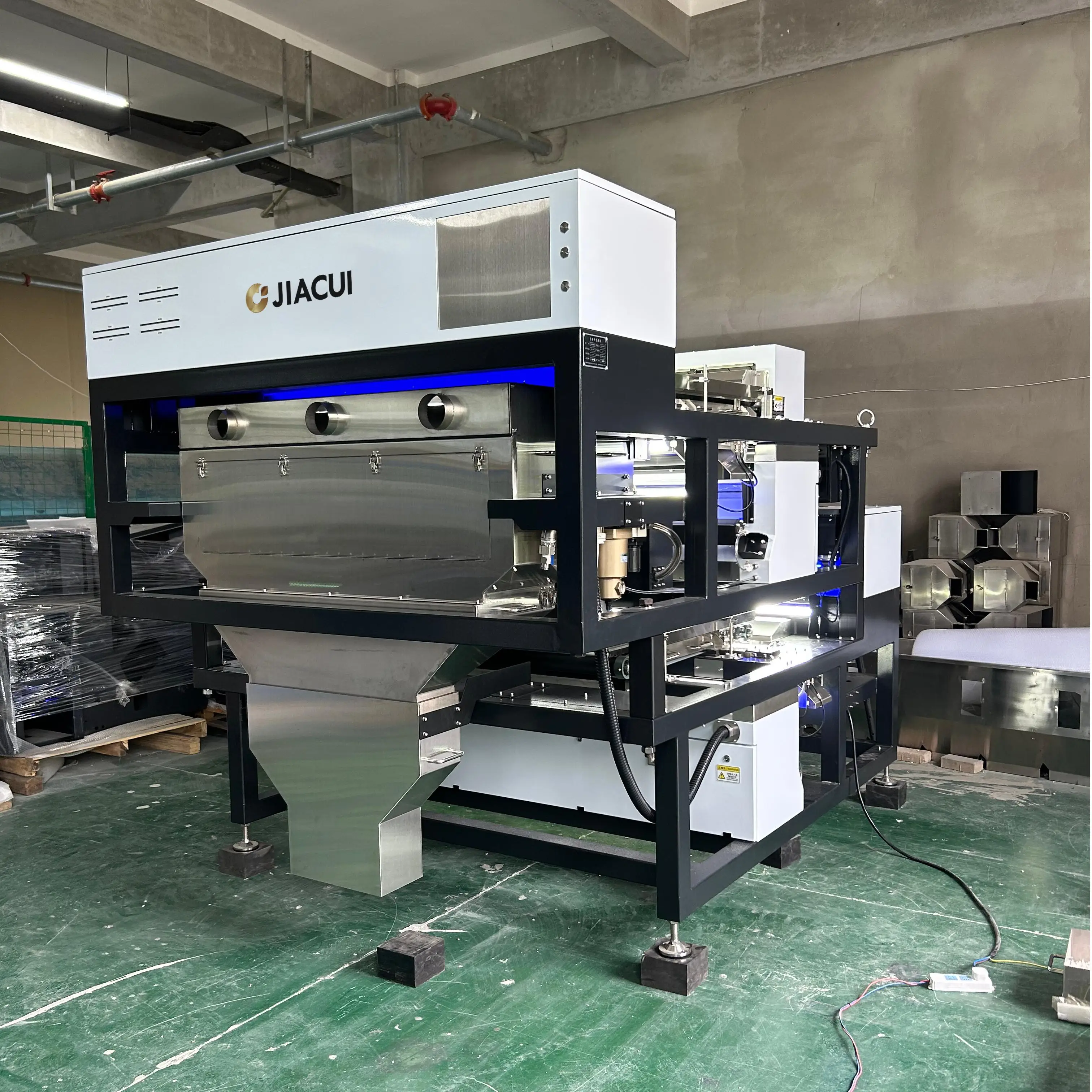 High Quality China Agricultural Machinery Dried Banana Sorting Machine Dried Fruit Color Sorter with Shape Sorter Function