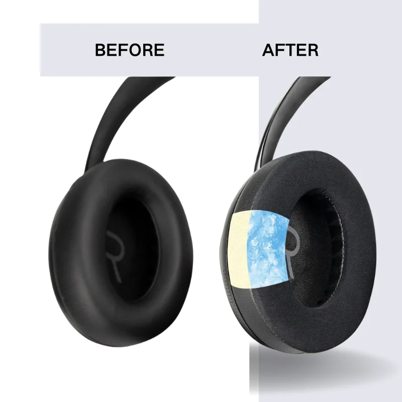 Cooling Gel Replacement Ear Pads for Bose 700 (NC700)Wireless Headphones,EarPads,Soft Leather,Added Thickness