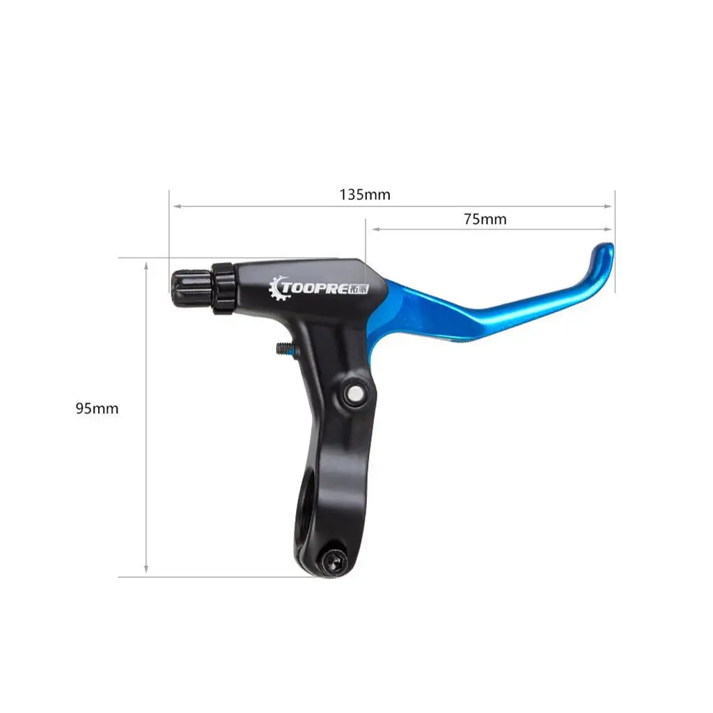 

Folding Bike Brake Handles 22.3mm Durable Aluminum Repair Accessories for Road MTB Disc Calipers