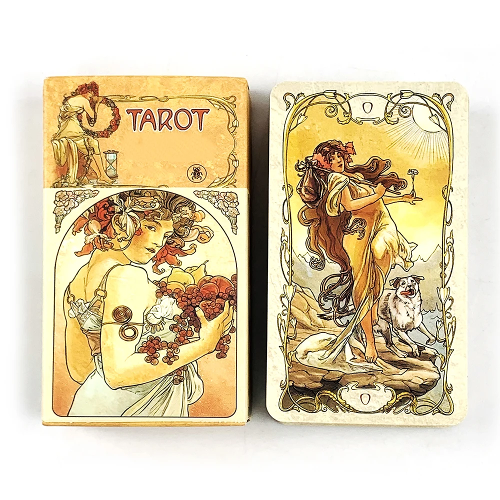 New Tarot Cards A 78 Oracle English Visions Divination Edition Borad Playing Games Family Leisure Gathering Card Games