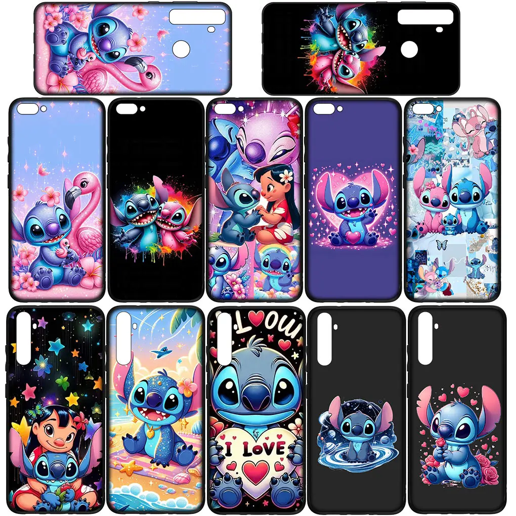 Anime Stitch Lovely Cover Phone Case for Huawei P30 P20 P10 Y6 Y7 Y9 Prime Mate 10 20 Pro Lite Y9A Y8S P Smart 2019 Soft Casing