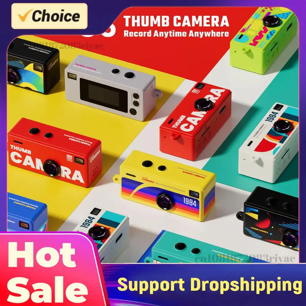 

Мини-камера-брелок 1080P с широкоугольным объективом, HD видеорегистратор, зарядка Type-C, ретро-мини-экшн-камера для записи видеоблогов