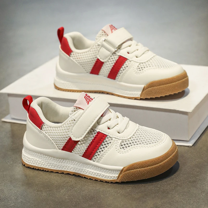 รองเท้าเด็กรองเท้าเด็กชายหญิงเดินรองเท้าเด็ก LOW TOP รองเท้าเด็กรองเท้าผ้าใบรองเท้าระบายอากาศ