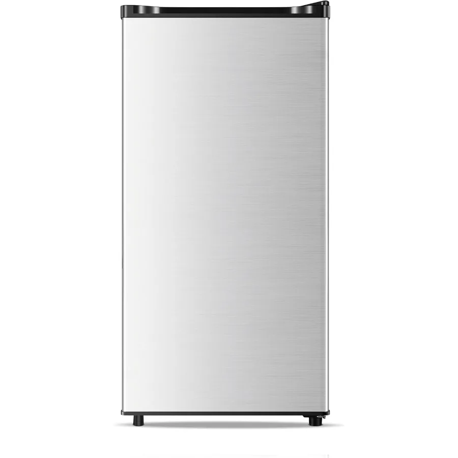 

3.1 Cu.Ft Mini Fridge with Freezer Single Door Mini Refrigerator 7 Settings Temperature Adjustable Compact Refrigerator for Apa