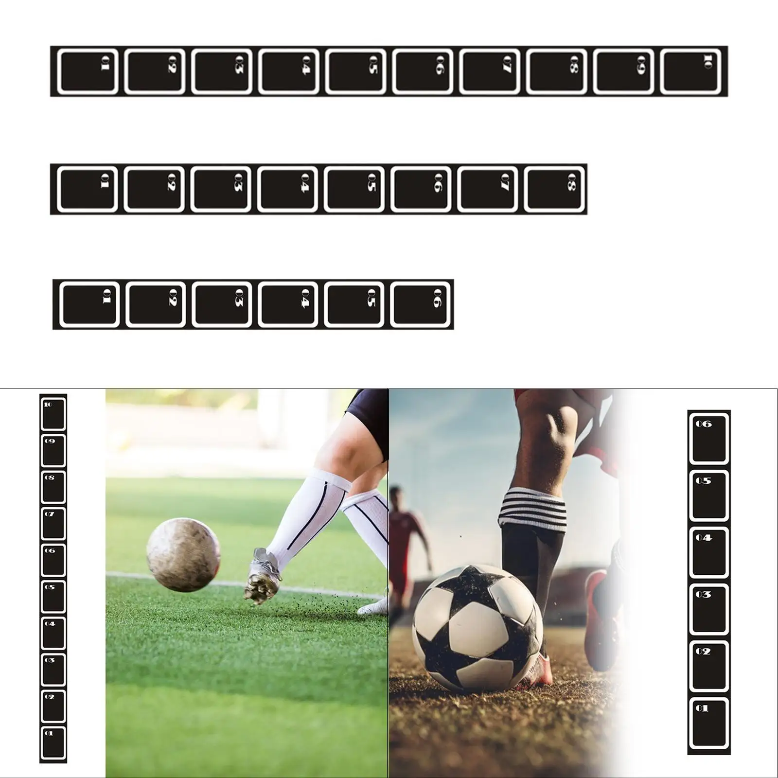 

Agility Training Ladder Mat Portable Training Equipment Soccer Speed Ladder for Feet Training Footwork Fitness Football Workout