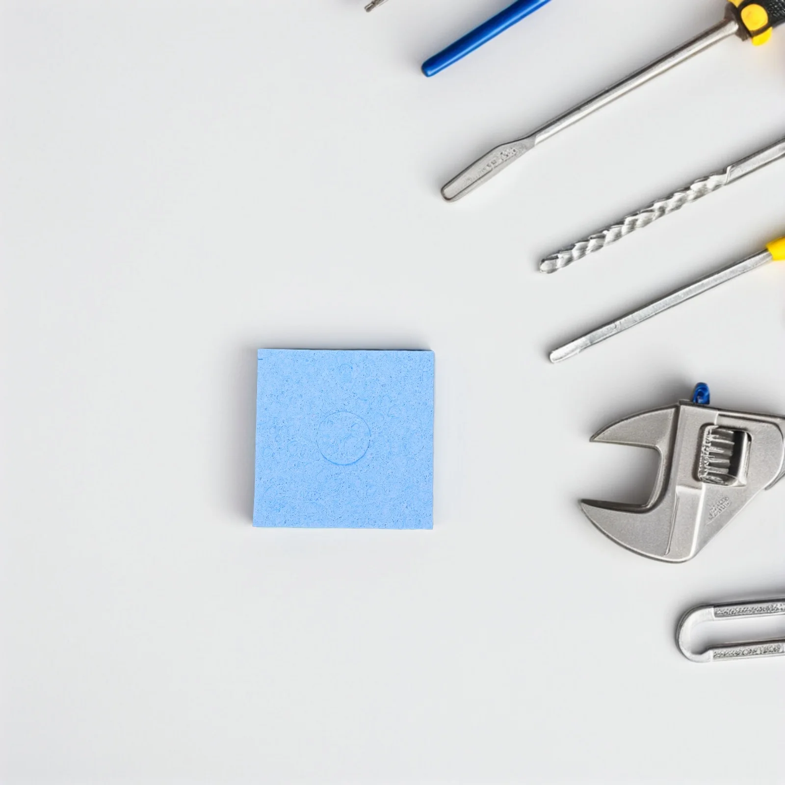 20pcs Soldering Cleaning Replacement Solder Tip Cleaner Pad Durable Sponge Blocks For Welding Diy Projects Soldering Iron Sponge