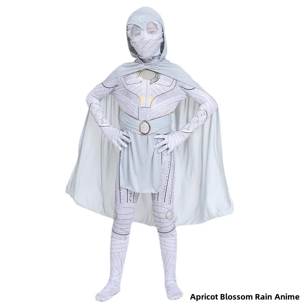 بدلة فارس القمر للأطفال، زي تنكري ضيق، ملابس لعب الأدوار لشخصيات الأفلام في الهالوين، زي للعروض المسرحية #2