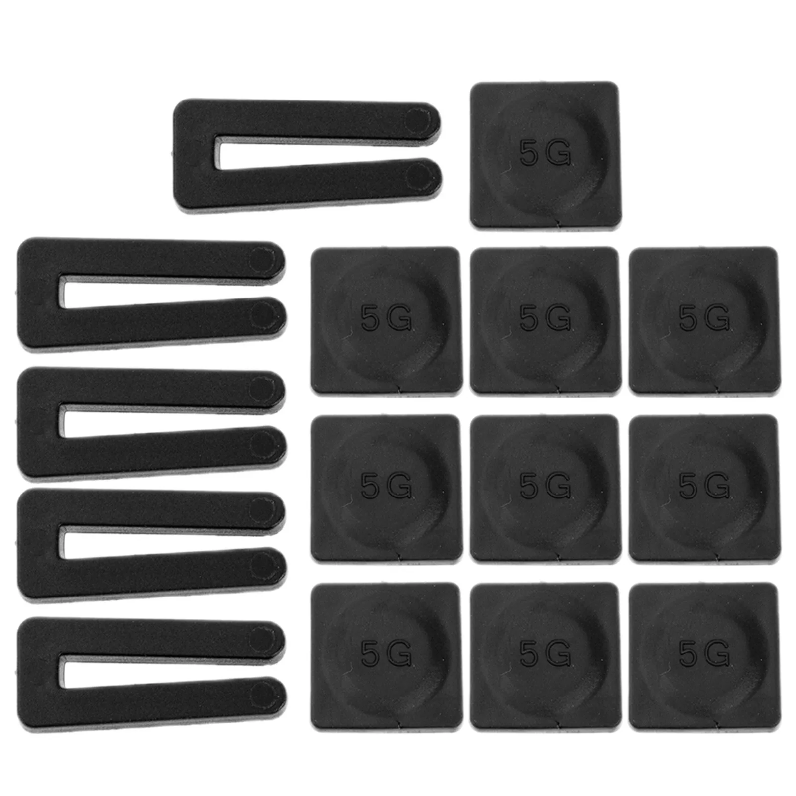 

5Sets Ceiling Fan Balancing Kit Fan Balance Clips Lightweight Self Adhesive Weights for Ceiling Fans Balancing Clip