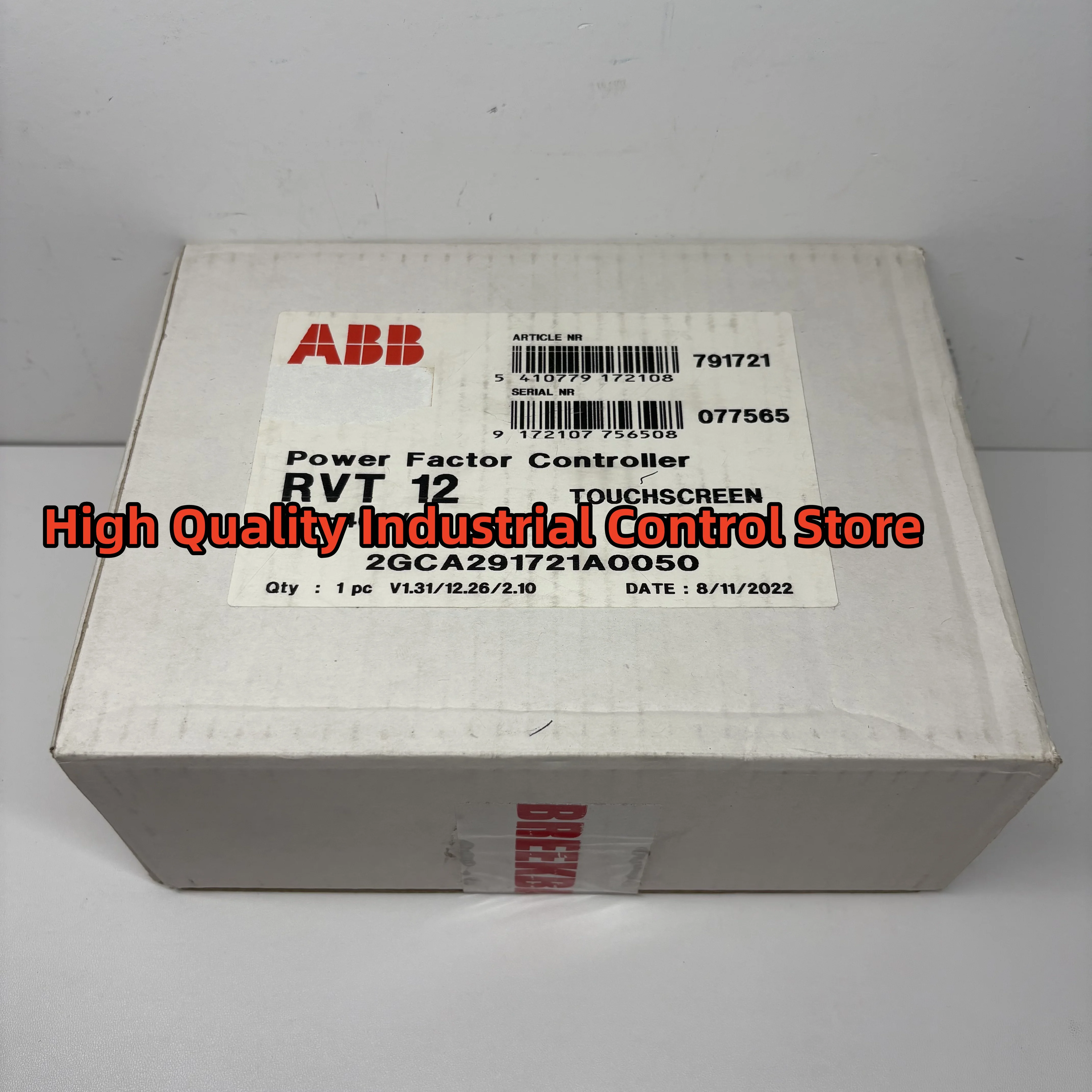 

RVT-12 RVT12 2GCA291721A0050 Новый контроллер коэффициента мощности, оригинальный