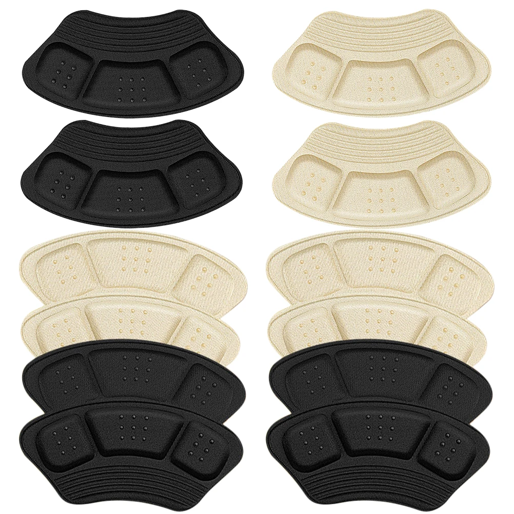 

Anti-Skid Pads 6 Pairs Wear-Resistant Replaceable Heel Inserts For Women Loose Shoes High Heel Cushions Shoe Grips