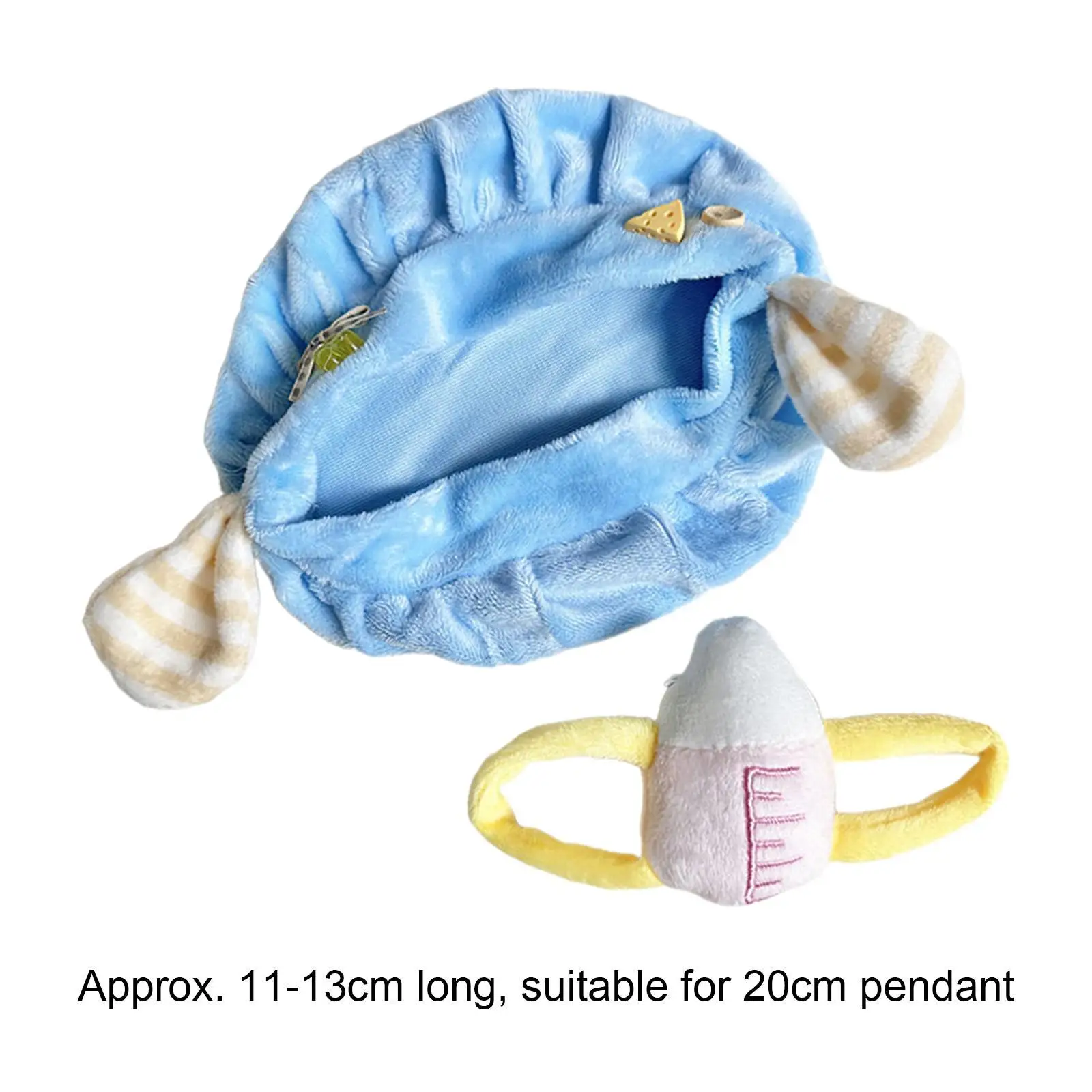 Akcesoria do kostiumu dla lalek, kapelusz dla lalek 20 cm, zawieszka, lalka modowa, prezenty urodzinowe dla lalek.