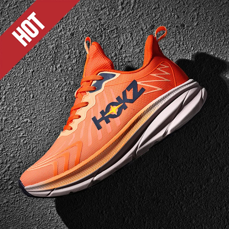 NEW Marathon Men Sports Running Shoes Cloud Cushion Breathable Lightweight Comfortable Stable Athletic Antiship Casual Sneakers - view 5