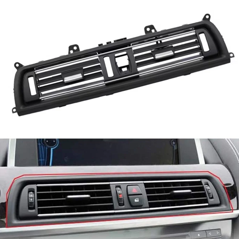 لوحة منفذ تنفيس السيارة الأمامية المركزية 6422 9197 486 لسيارات BMW 6 Series F06 2011–2018 #5