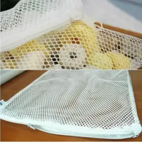 10Pcs Filter Net Bag Mesh Bag Acquarium Pond For Bio Ball Carbon Media Aquarium Fish Tank Isolation Bag Aquarium Accessories