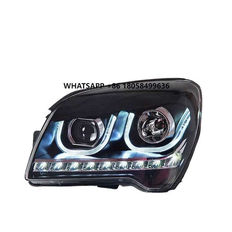 

Factory Sales Plug Play Hid Xenon Angel Eyes Automotive LED DRL Head Light Lamp Assembly Headlight for Kia Sportage 2007-2013
