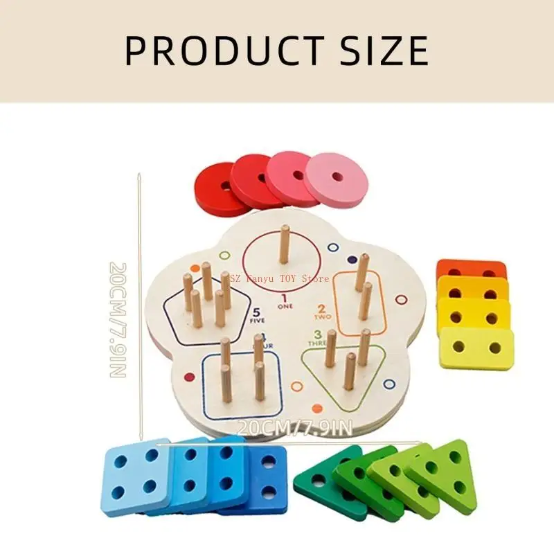 96GC Children Calcul calcul Ensemble jouets Aides d'enseignement pour les fractions