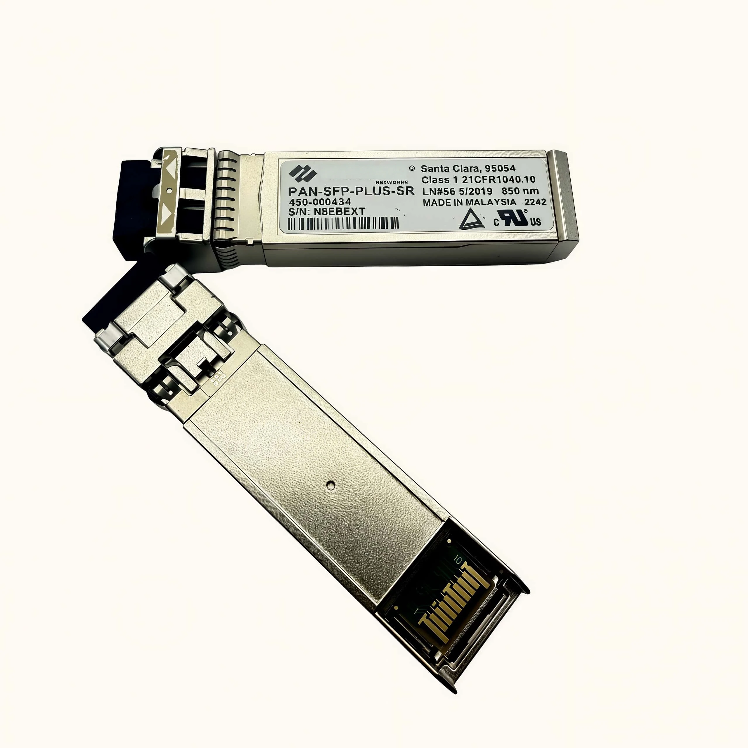 for PaloAlto Firewall PAN-SFP-PLUS-SR SFP+ 10G SR Optical Transceiver 850nm 300m MMF LC Module Compatible