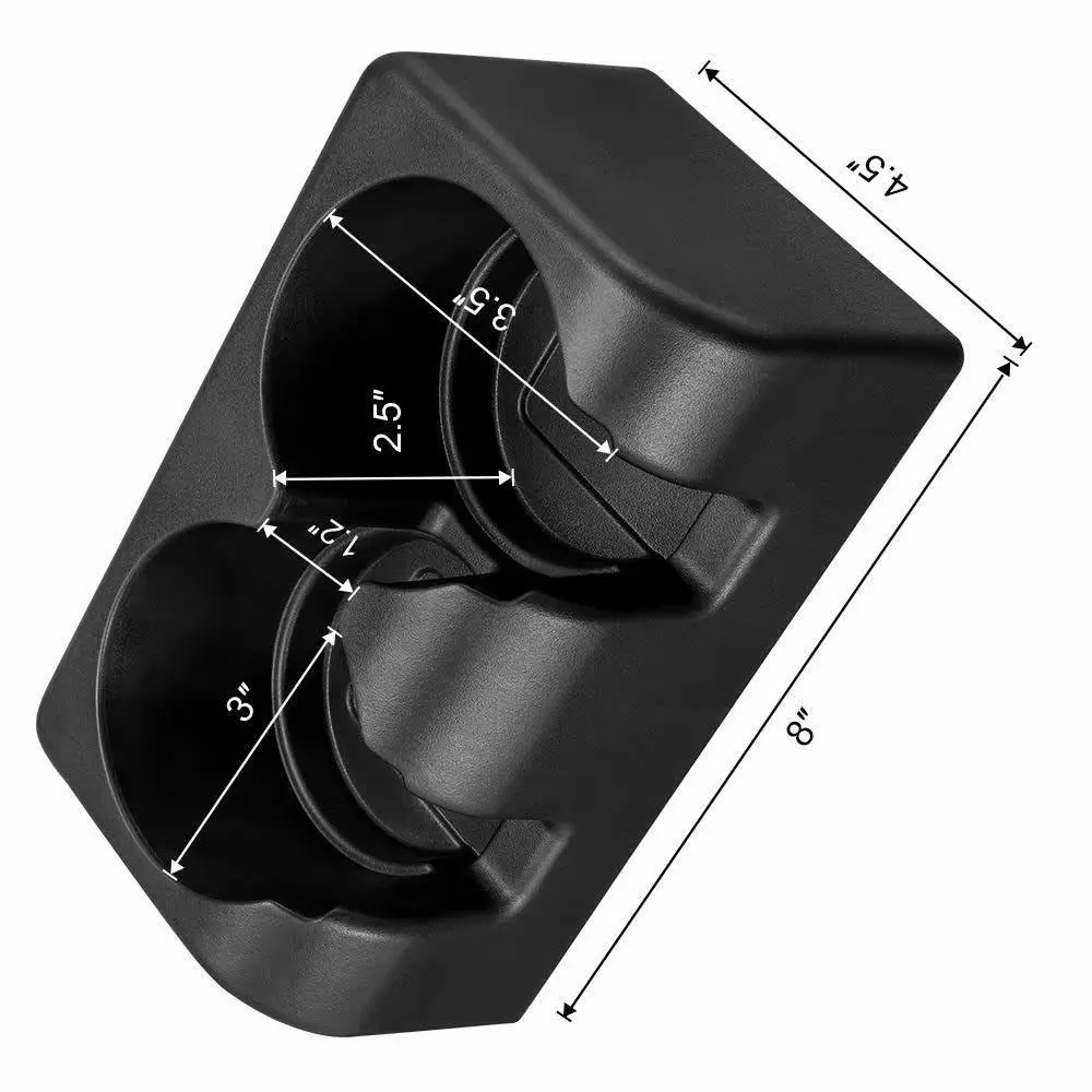 

For GMC Colorado Canyon 2004-2012 Rear Seat Cup Holder Insert Drink Holder Replacement