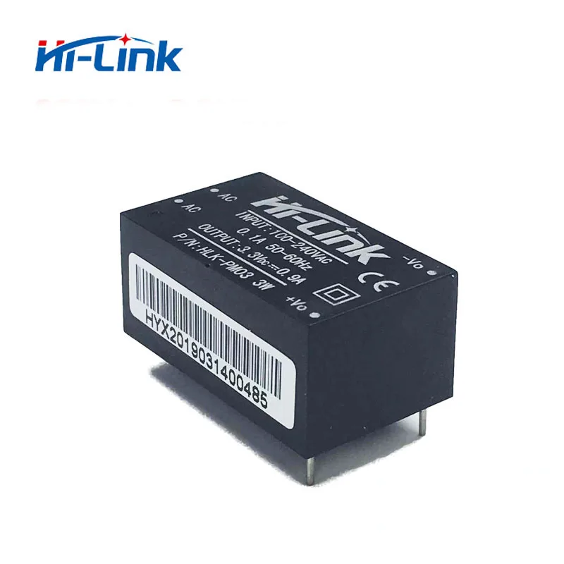 Free Shipping 18pcs/Lot Hi-Link AC to DC Step-Down HLK-PM03 3W 3.3V 1A Power Adapter Module Supply