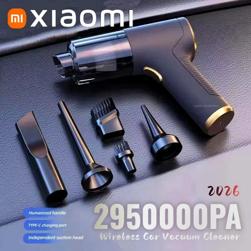 

Беспроводной автомобильный пылесос 2950000PA, портативный ручной, сверхмощный, для глубокой очистки дома и автомобиля