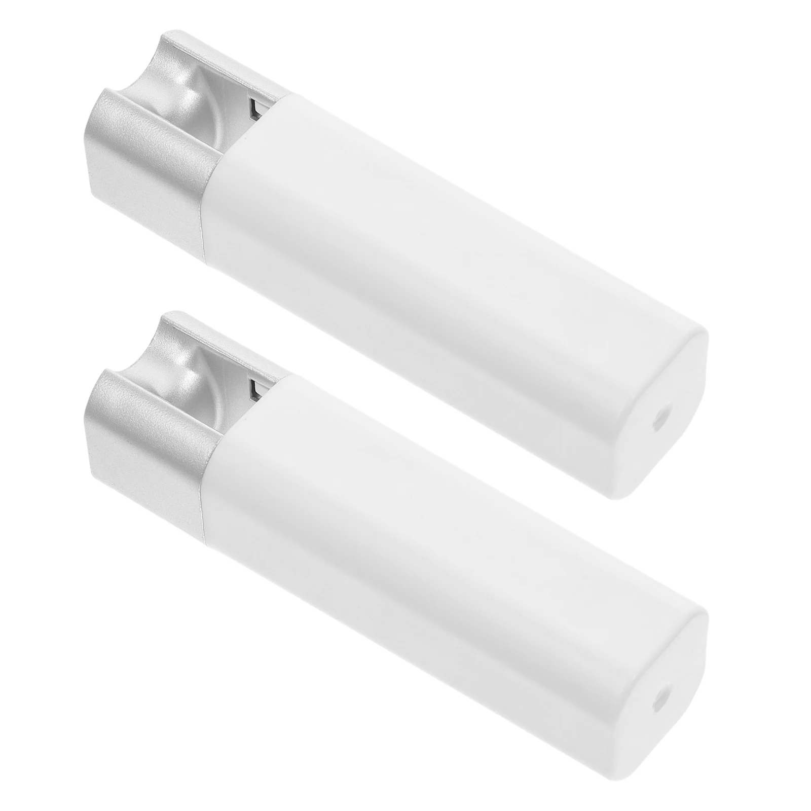 

2 Pcs Pull Rope Pendant Handle Blind Cord Pulls Drops Plastic Frosted White Ends