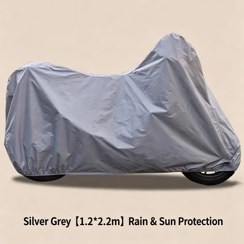 Verstärkte Motorrad-Schutzhülle, Allwetter-Wasserdicht, UV-Sonnenschutz, Staubdicht, Regen- und Schneeschutz, Universell für Motorräder – Detail 6