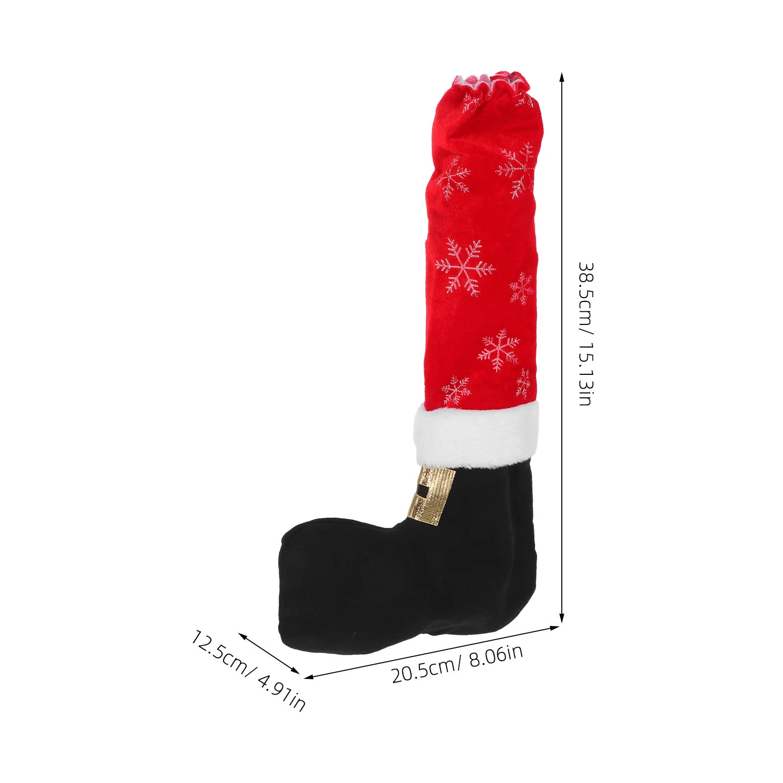 2 Stuks Kerst Stoelpoot Covers Kerst Meubels Voeten Sokken Duurzame Niet-geweven Stof Kerstman Tafel Sokken Eetkamer keuken