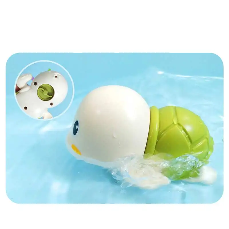 Jouets de bain pour bébé, tortue de bain pour tout-petits, tortue de natation mignonne, canard, piscine, jouet de plage, jouet de salle de bain