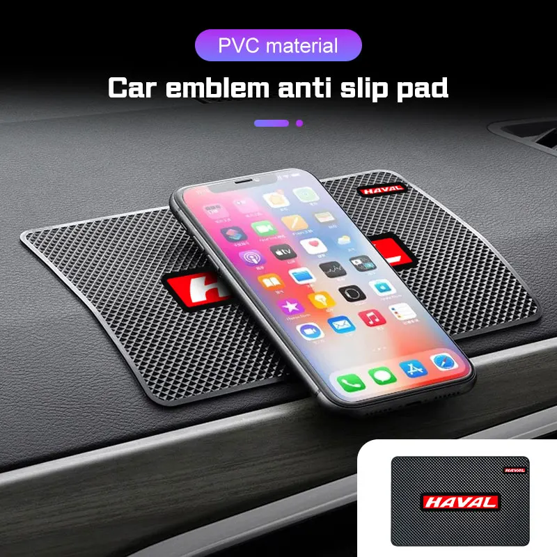 لوحة سيارة لزجة المضادة للانزلاق حصيرة ل Haval Jolion H9 H6 F7 H2 F7X H3 H1 H2S H5 H7 M6 H4 H8 F5 H6 السيارات عدم الانزلاق لزجة جل الوسادة #1