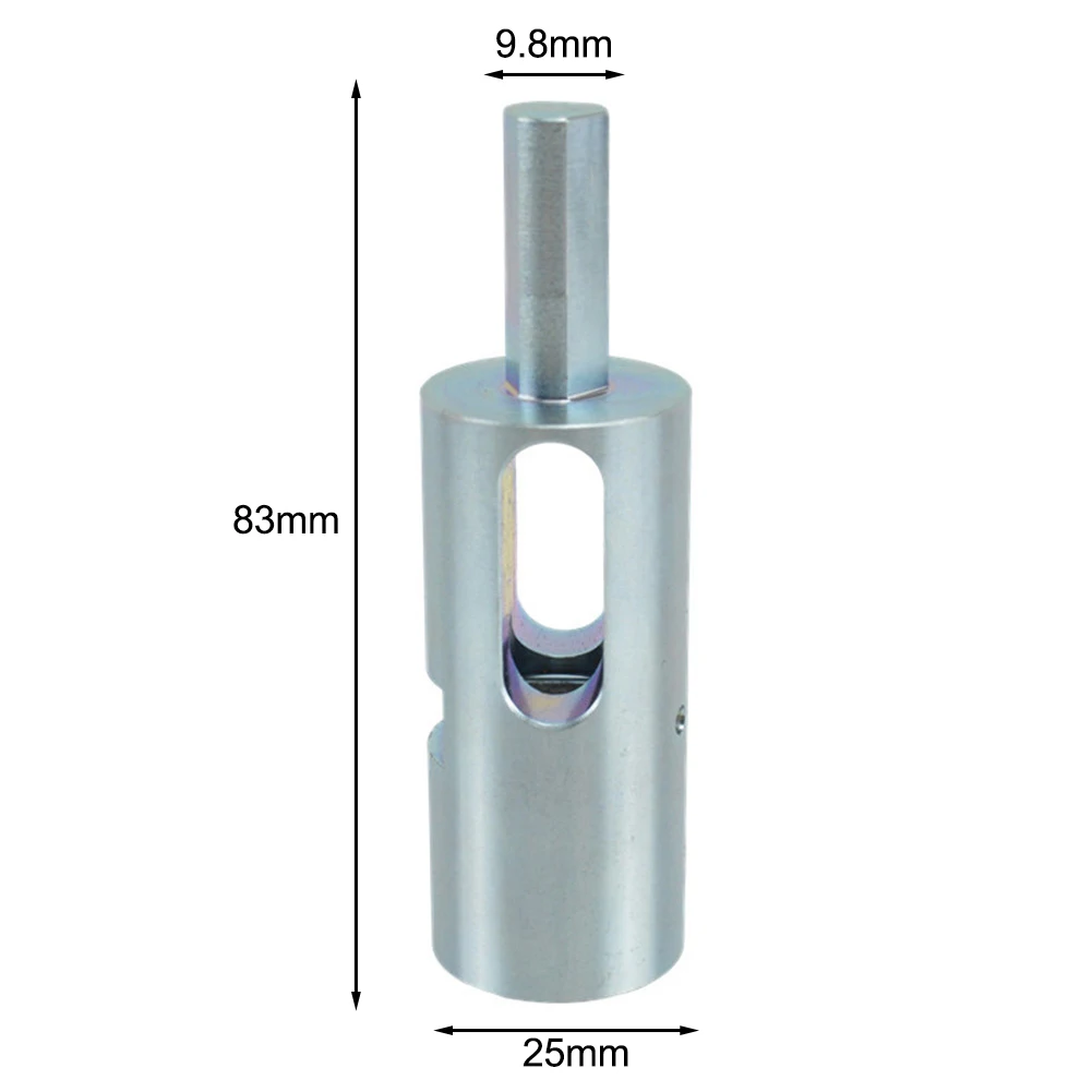 1pcs Triangle Handle Wire Tool 9 Gauge Cable Wire Fence Drill Chuck Wire Tool Electrical Drill Wire Power Tools Accessories