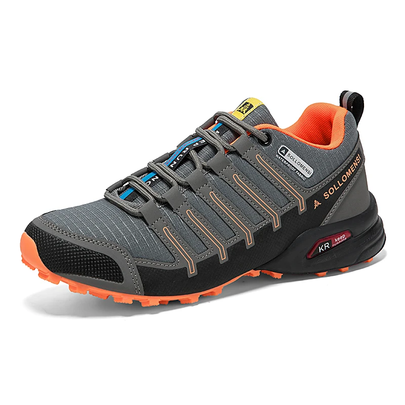 Herren Wanderschuhe Wasserdicht Rutschfest All-Terrain Sportschuhe Wandern Camping Jagd Taktische Trainingsschuhe Fahrradschuhe