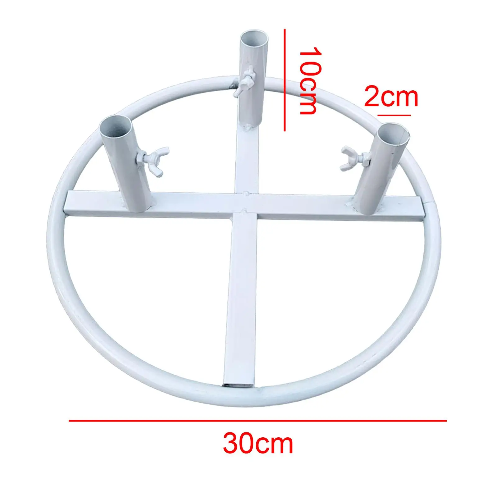 2xFlower Pole Display Stand Base DIY voor Bloemist Bloemstuk Home Decor E