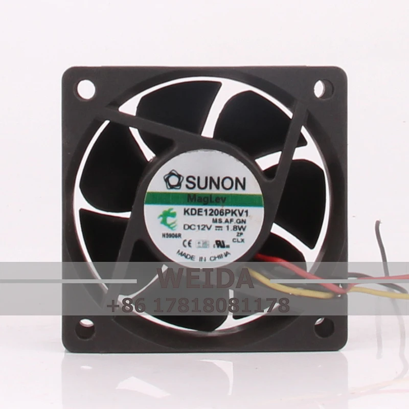 

KDE1206PKV1 Cooling Fan for SUNON 24v 48v DC12V 1.8W EC AC 60x60x20mm 6CM 6020 Silent Industrial Centrifugal Exhaust Extractor