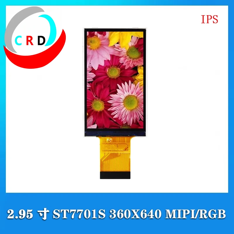 Changruida 3.0 inch TFT LCD screen LCD360 * 640 full color ST7701S serial screen MIPI/RGB lcd display  lcd screen