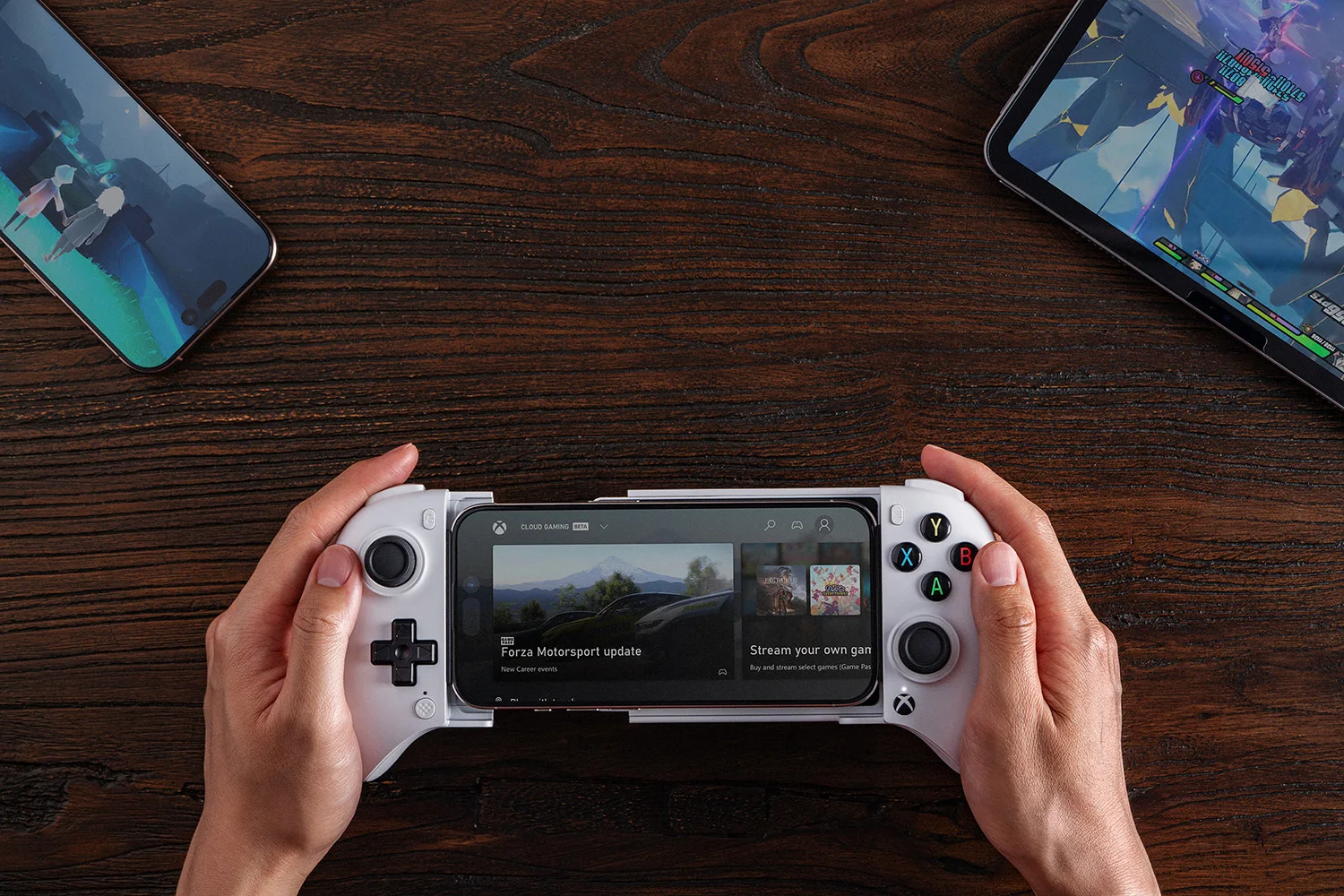 8BitDo Ultimate Mobile Bluetooth-Controller Xbox Edition für iPhone, Apple, Android & Xbox Cloud Gaming mit Hall-Joystick – Detail 1