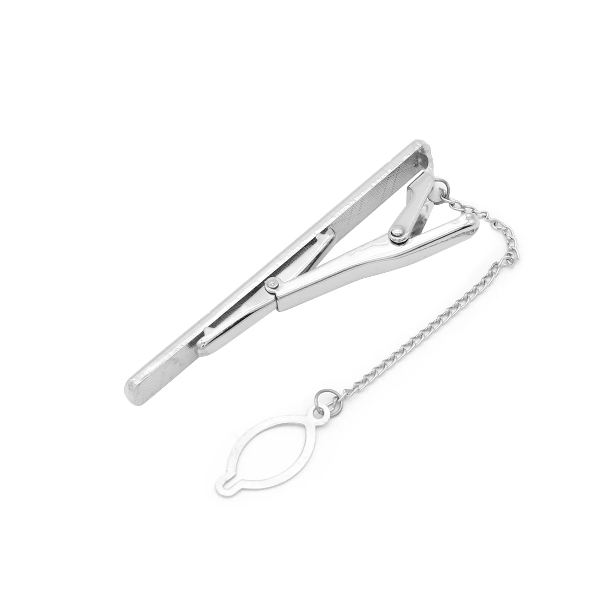 

Business Lapel Clip Metal Tie Clamp Pinch Clips Necktie Clasp Men Bar Profession