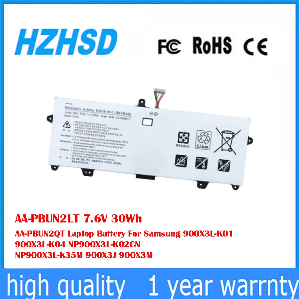 

AA-PBUN2LT 7.6V 30Wh AA-PBUN2QT Laptop Battery For Samsung 900X3L-K01 900X3L-K04 NP900X3L-K02CN NP900X3L-K35M 900X3J 900X3M