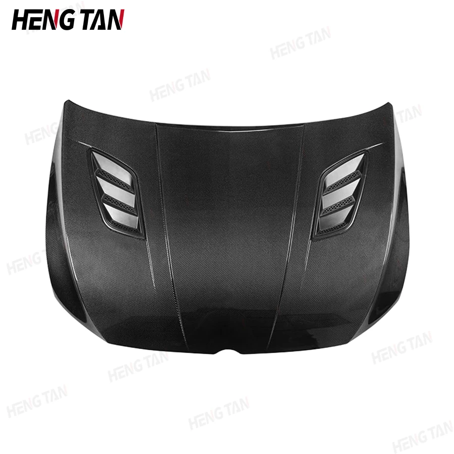 For VW Golf 8 VII Volkswagen MK8  Rline GTI Carbon fiber hood engine cover carbon fiber engine cover The hood of an automobil