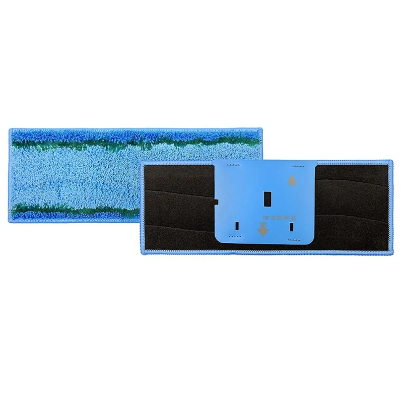 A005-11Pack M6 Bantalan Basah Mengepel Kompatibel untuk Seri Irobot Braava Jet M6, Bantalan Pembersih Pengganti Serat Mikro Dapat Dicuci