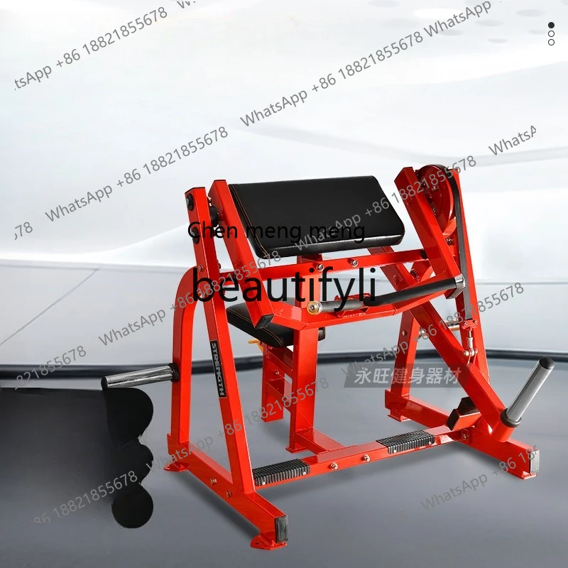 

Seated Biceps Training Machine Gym Commercial Indoor Fitness Equipment Biceps Workout