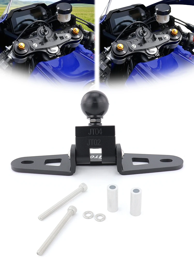 Motorcycle GPS Mount  GPS Bracket Navigation Bracket Adapter Phone Holder Bracket YZF R7 2022-2025 YZF R1 2007-2008 For YAMAHA