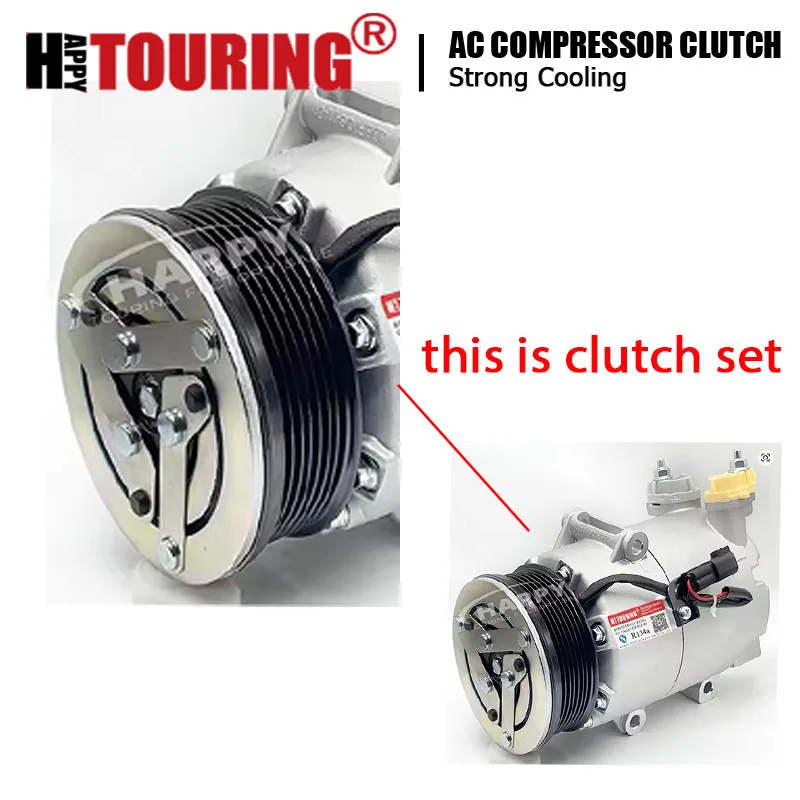 

AC compressor clutch set for Ford Transit 2.2 TDCi BK3119D629AA BK3119D629AB 2026599 16909978 BK3119D629AE BK3119D629AD