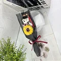 Black-with Sunflower