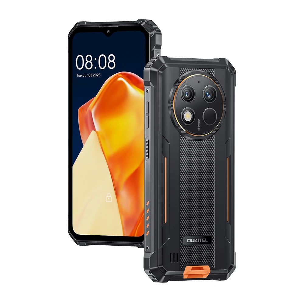 Oukitel G1 Rugged smartphone 6.52‘\' HD+ 10600mAh 24(6+18)GB+256GB Android14 48MP Camera cell phone