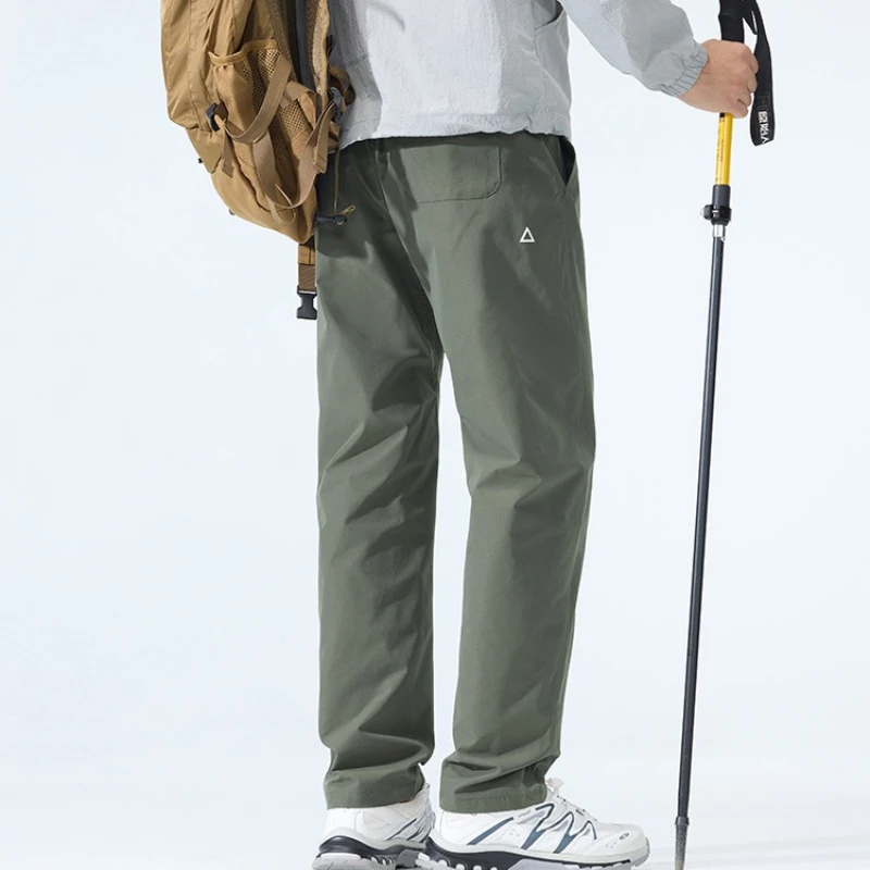 Wear-resistant Outdoor Sports Pants Man Women Running Trousers Loose Functional Pants Men Casual Trousers Elastic Waist Men Pant