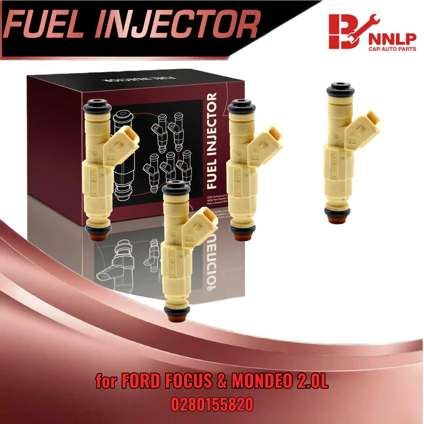 

Форсунки двигателя 0280155820 для Ford Focus Mondeo 20L 1998 2004 2005