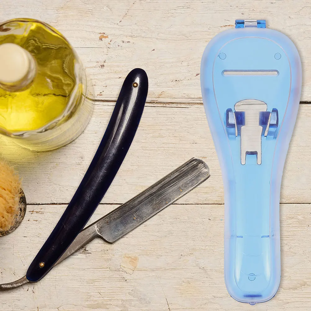 

2Pcs Travel Razor Case Safety Shaver Organizer Compact Lightweight Portable Durable Pc Material for Traveling Razor Case