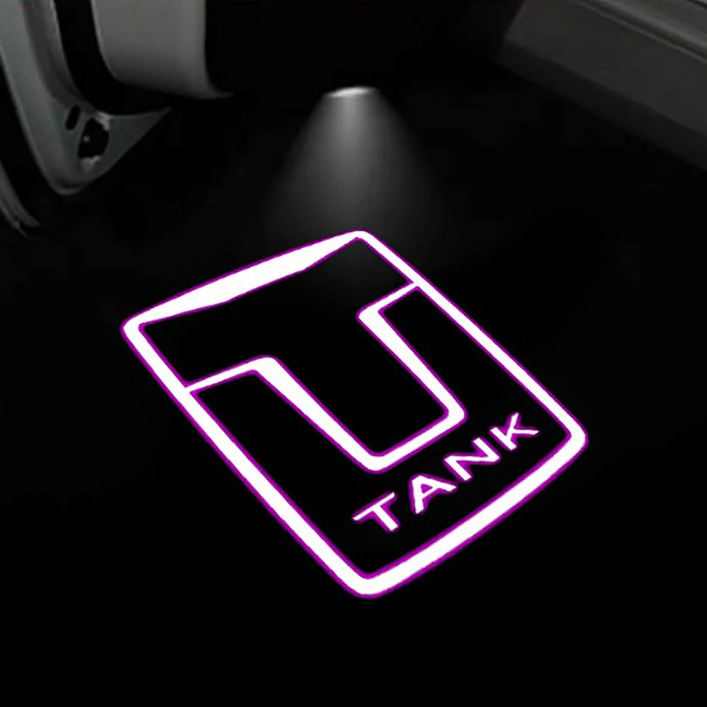 

2pcs suitable for tanks 300/400/500/700, car door welcome lights, door opening modification decoration, ambient lights